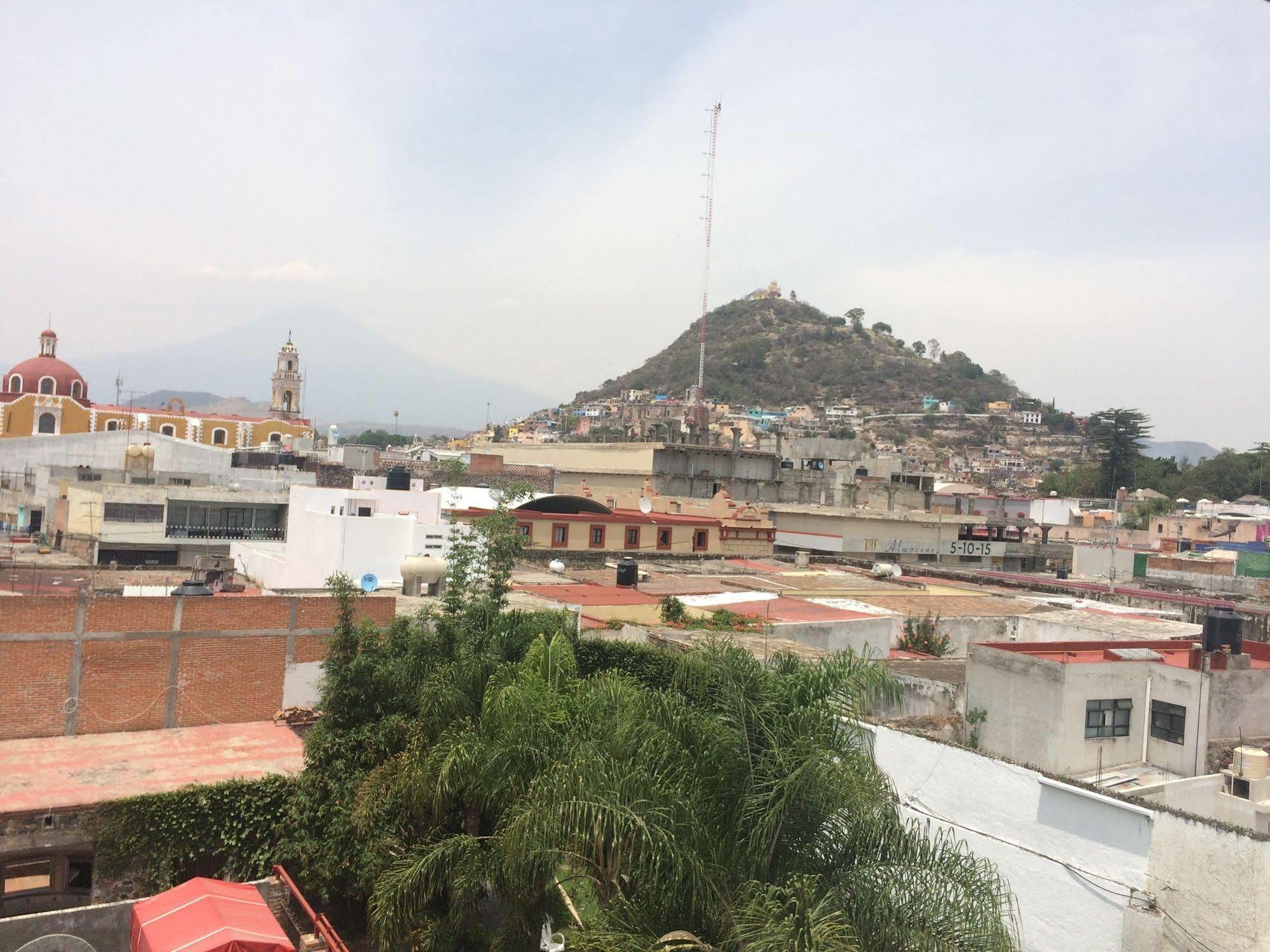 Hotel Vitorina Atlixco Bagian luar foto